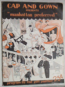 Cap & Gown Program 1930 Manhattan Preferred