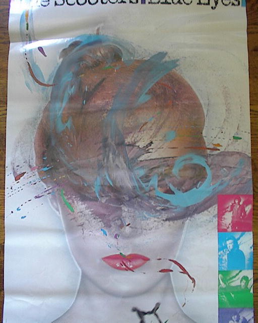 THE SCOOTERS 'BLUE EYE 'ALBUM POSTER @NICE@