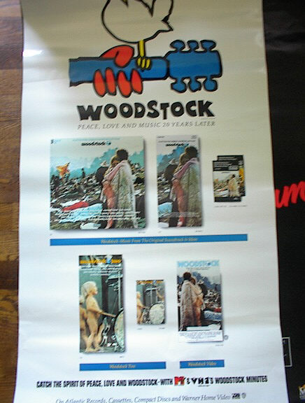 WOODSTOCK SOUNDTRACK POSTER MTv TAKE A L@@K