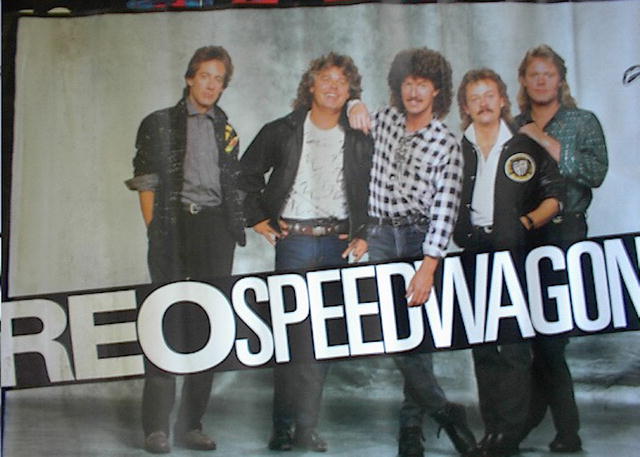 REO SPEED WAGON POSTER OF BAND NICE L@@K