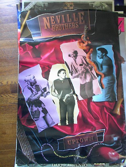 NEVILLOE BROTHERS 'UPTOWN ALBUM POSTER
