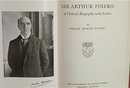 Sir Arthur Pinero Critical Bio w Letters 1941