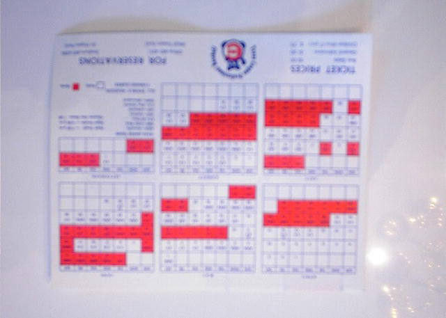 1976 MIDLAND CUBS SCHEDULE NICE L@@K