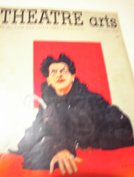NOV 1950 ISSUE THEATRE ARTS'BORIS KARLOFF COV