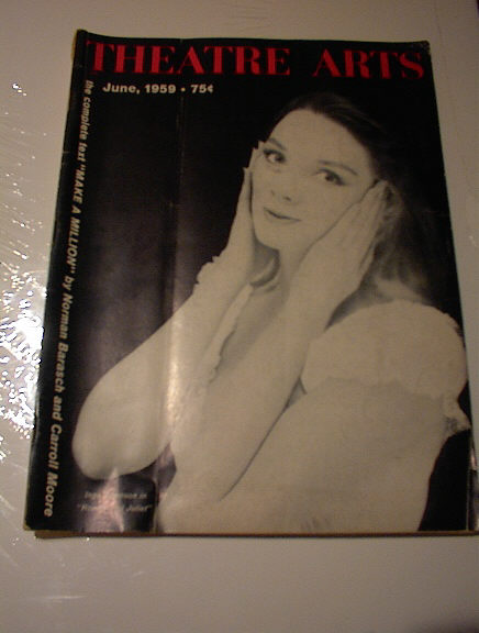 JUNE 1959 ISSUE OF THEATRE ARTS MAGAZINE
