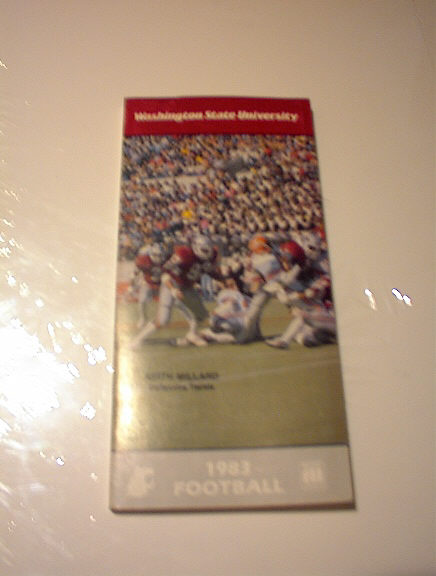 1983 WASHINGTON STATE GUIDE KEITH MILLARD COV