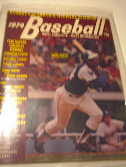 1974 STREETS & SMITH BASESBALL YEARBOOK