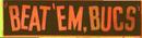 Pgh Pirates Bumber Sticker BEAT EM BUCS