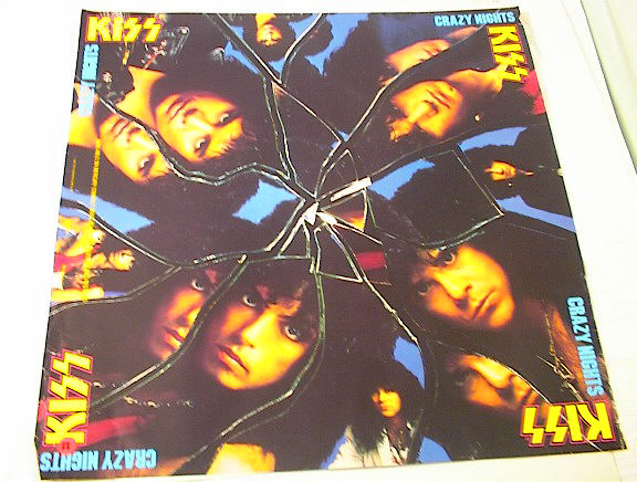 KISS CRAZY KNIGHTS ALBUM POSTER GREAT L@@K