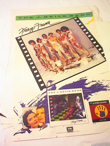 THE J.GEILS BAND FREEZE FRAME ALBUM POSTER