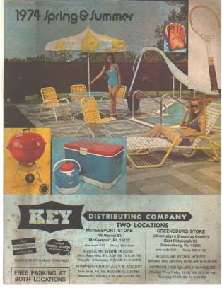 1974 Spring & Summer Items - Key Distributing
