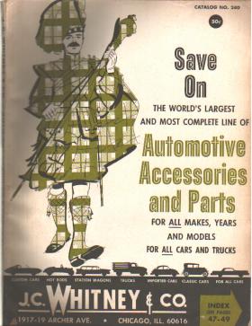 JC Whitney Automotive Accessories Parts 1967