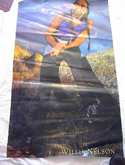 VERY NICE POSTER OF WILLY NELSON