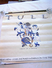 JETHRO TULL CREST OF A KNAVE ALBUM POSTER