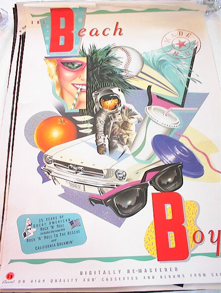 BEACH BOYS MADE IN U.S.A. ALBUM POSTER