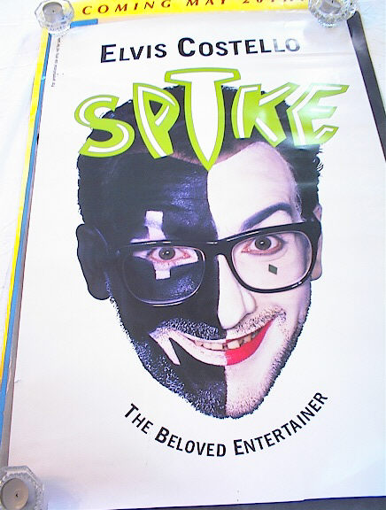 ELVIS COSTELLO STRIKE ALBUM POSTER