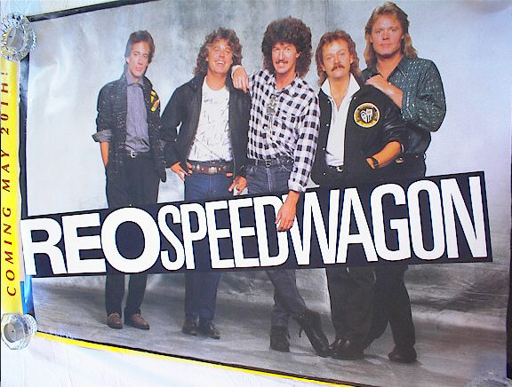 REO SPEED WAGON BAND POSTER