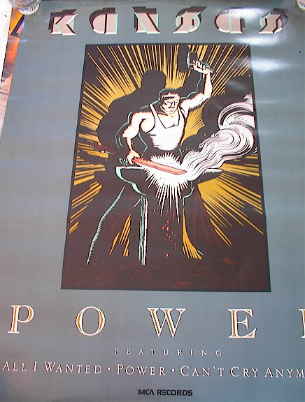 KANSAS POWER ALBUM POSTER