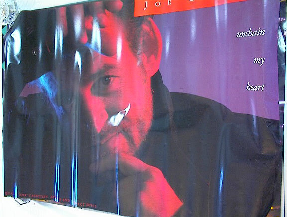 JOE COCKER UNCHAIN MY HEART ALBUM POSTER