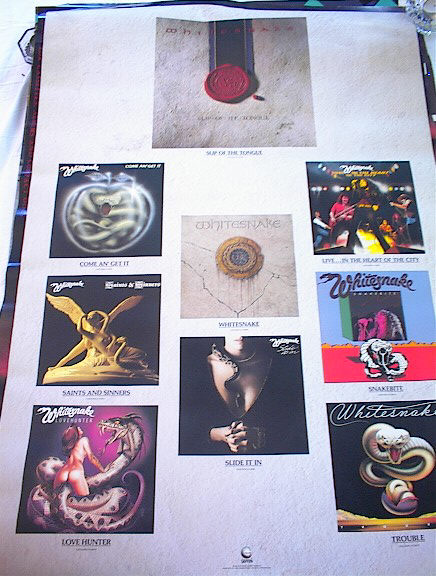 GREAT WHITESNAKE BAND POSTER