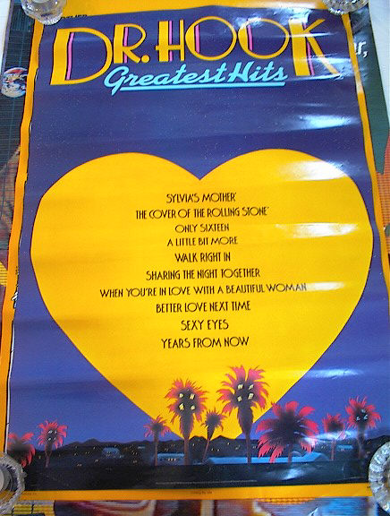 -------DR.HOOKS GREATEST HITS POSTER---------