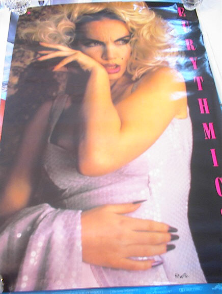 EURY THMICS SAVAGE ALBUM POSTER