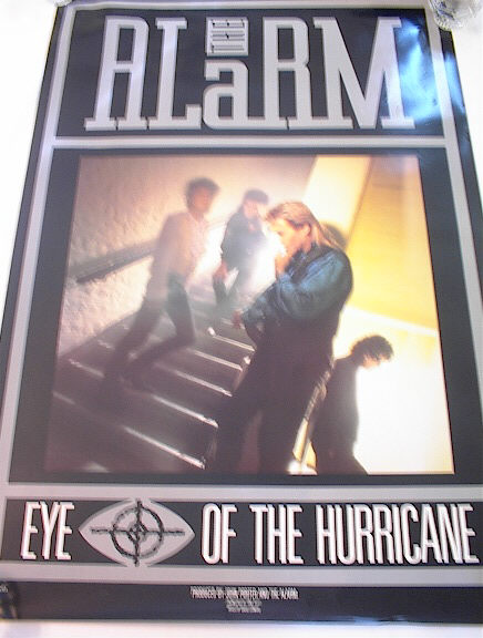 THE ALARM EYE OF THE HURRICANE ALBUM POSTER