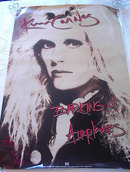 KIM CARNEG BARKING AT AIRPLANES ALBUM POSTER
