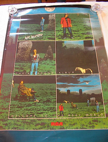 MR. MINSTER WELCOM TO THE REAL WORLD POSTER