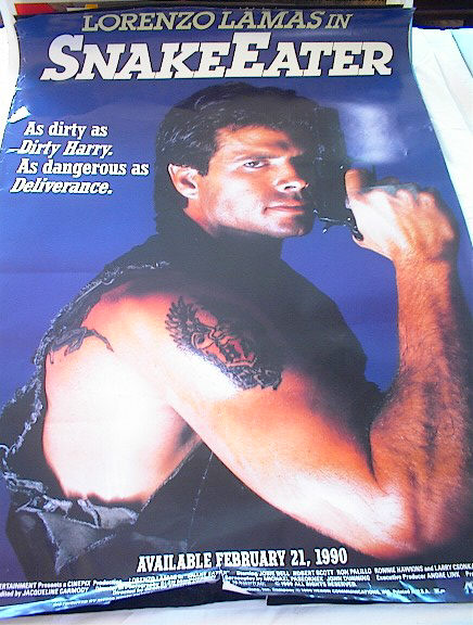1989 SNAKE EATER STARRING LORENZO LAMAS