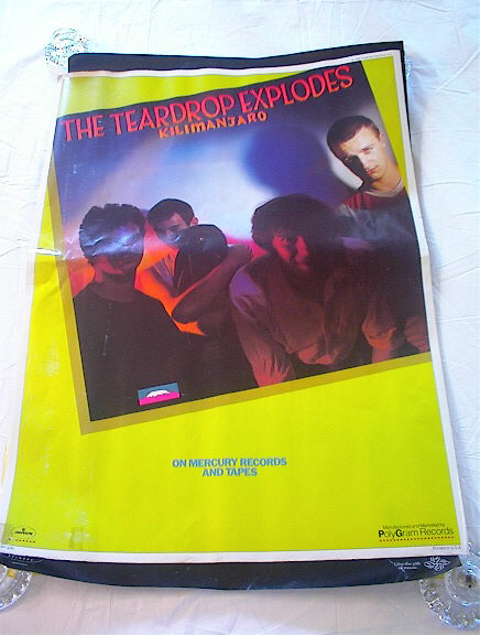 THE TEARDROP EXPLODES KILIMANJARO POSTER