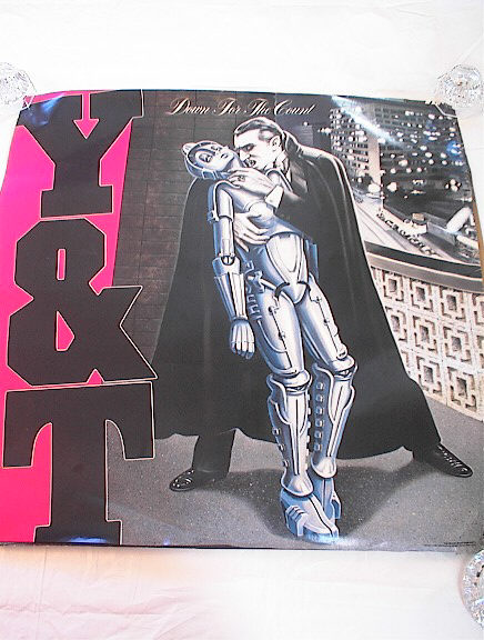 Y & T DOWN FOR THE COUNT ALBUM POSTER