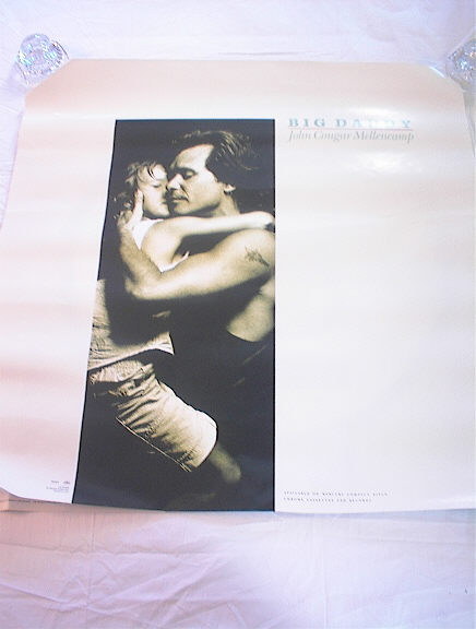 JOHN COUGAR MELLONCAMP BIG DADDY ALBUM POSTER