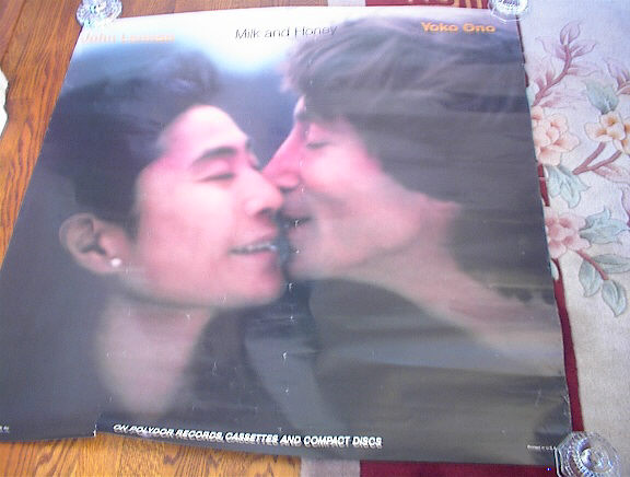 JOHN LENNON & YOKO ONO MILK AND HONEY POSTER
