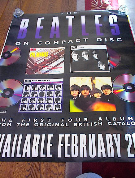 THE BEATLES FIRST FOUR ALBUMS POSTER