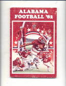 1982 Alabama Football Scheduale