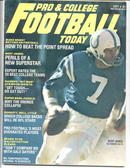 Pro & College Football/Bert Jones cov.'77