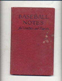 Baseball Notes for Coaches And Players/1927