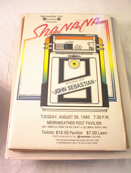 8/26/1980 SHANANA & JOHN SEBASTIAN CONCERT PO