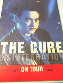 1989 THE CURE DISINTEGRATION TOUR POSTER
