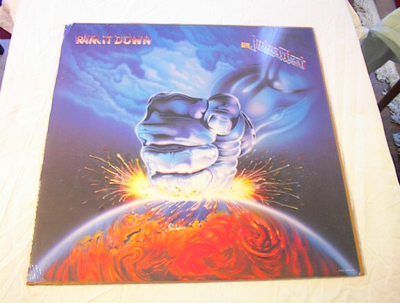 JUDAS PRIEST RAM IT DOWN ALBUM POSTER