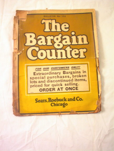 1915 THE BARGAIN COUNTER no.152 BULLETIN