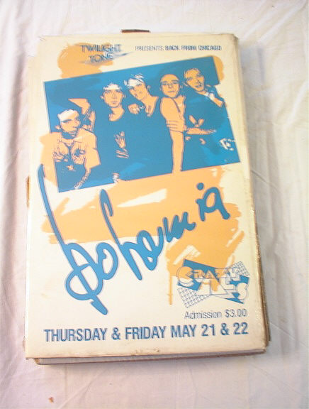 1980 BOHEMIA CONCERT POSTER