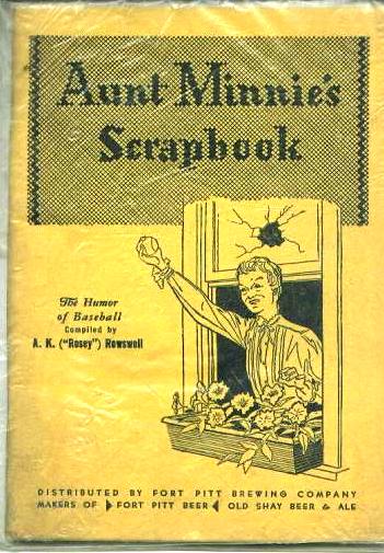 Aunt Minnie's Scrapbook A. Rowswell, circa 50