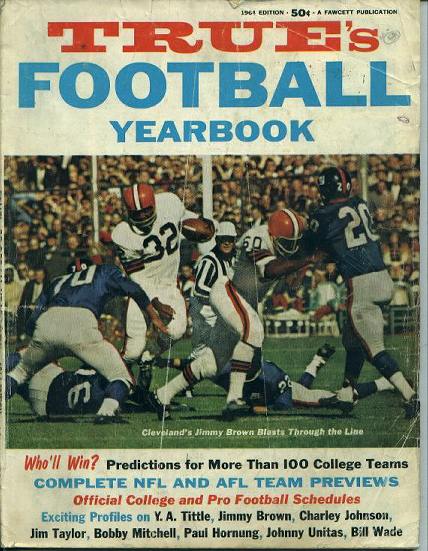 True's Football Yearbook, 1964
