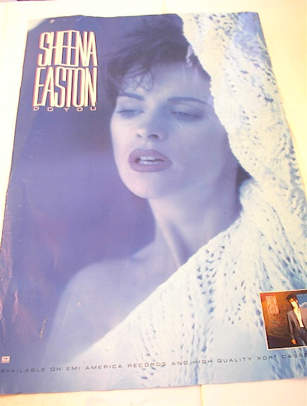 ******SHEENA EASTON DO YOU ALBUM POSTER******