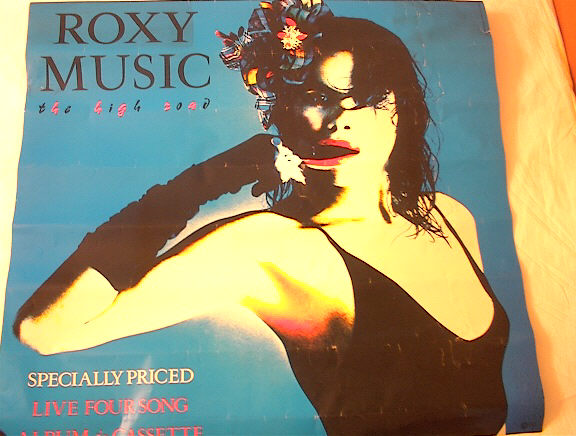 ROXY MUSIC THE HIGH ROAD 1983 ALBUM POSTER