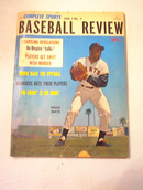 1961 BASEBALL REVIEW VOL.1,NO.3 WILLIE MAYS