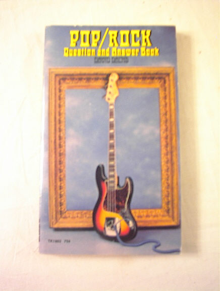POP/ROCK QUESTIONS AND ANSWER BOOK DAVID DACH