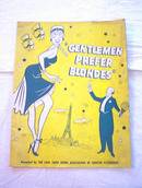 GENTLEMEN PREFER BLONDS 1953 PROGRAM